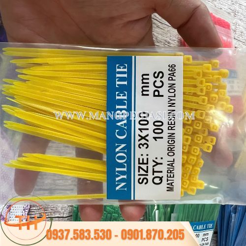 Dây thít nhựa đóng gói 100 cái 1 bịch Dây thít nhựa đóng gói 100 cái 1 bịch