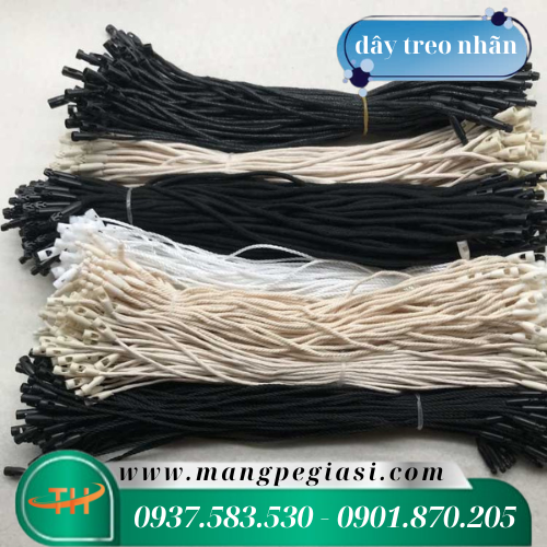 Dây treo nhãn mác trong nghành may