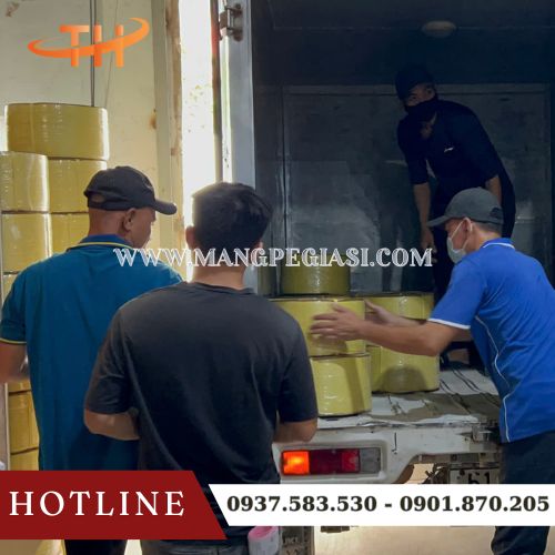 Đi đơn 60 cuộn dây đai PP cho doanh nghiệp Đi đơn 60 cuộn dây đai PP cho doanh nghiệp