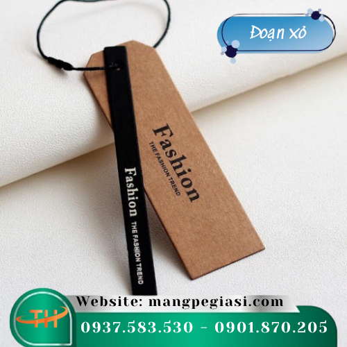 Đoạn ti xỏ,treo nhãn mác