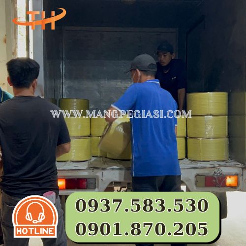 Giao 50 cuộn dây đai nhựa PP màu vàng về Bình Thạnh ảnh 4 Giao 50 cuộn dây đai nhựa PP màu vàng về Bình Thạnh ảnh 4