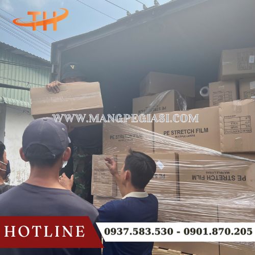 Giao đơn sỉ màng PE số lượng lớn cho doanh nghiệp  Giao đơn sỉ màng PE số lượng lớn cho doanh nghiệp