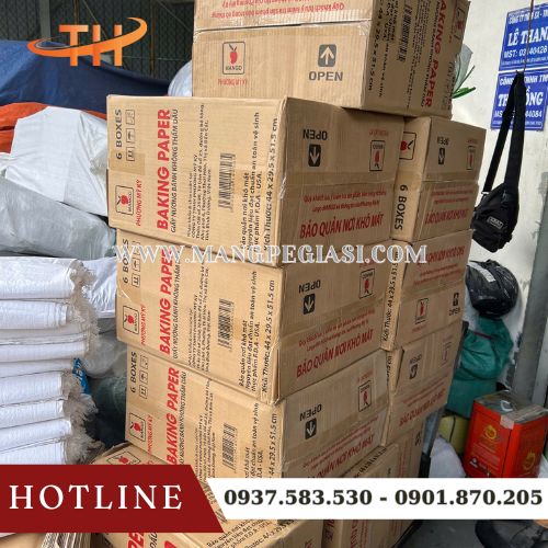 Giao sỉ 10 thùng giấy nến nướng bánh chính hãng cho khách Giao sỉ 10 thùng giấy nến nướng bánh chính hãng cho khách