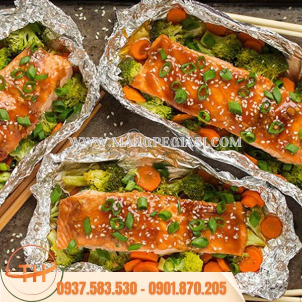 Giấy bạc dùng chế biến cá Giấy bạc dùng chế biến cá