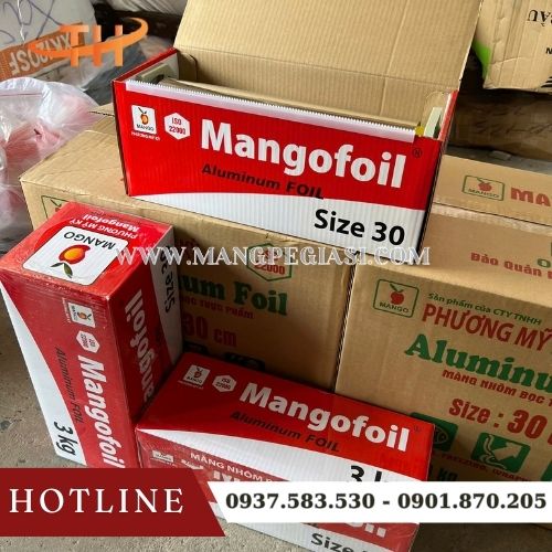 GIấy bạc nướng 30cm x 3kg cho hàng quán GIấy bạc nướng 30cm x 3kg cho hàng quán