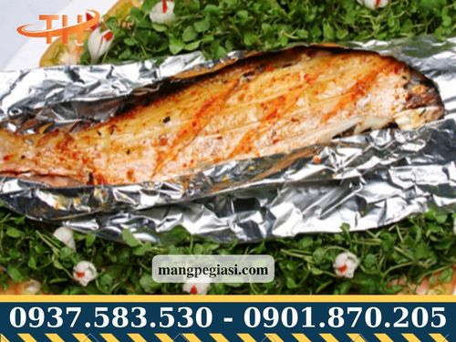 giấy bạc nướng, nồi chiên không dầu