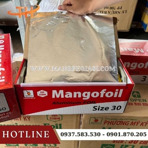 Giấy bạc nướng chịu nhiệt cao an toàn Giấy bạc nướng chịu nhiệt cao an toàn