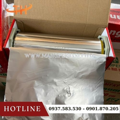 Giấy bạc nướng chịu nhiệt cao, chống dính, an toàn Giấy bạc nướng chịu nhiệt cao, chống dính, an toàn