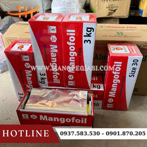 Giấy bạc nướng cuộn lớn 30cm x 3kg Giấy bạc nướng cuộn lớn 30cm x 3kg