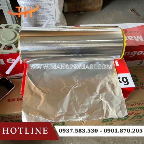 Giấy bạc nướng truyền nhiệt tốt giúp thực phẩm chín đều Giấy bạc nướng truyền nhiệt tốt giúp thực phẩm chín đều