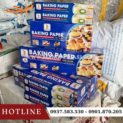 Giấy nến nướng bánh thơm ngon đa dạng kích thước Giấy nến nướng bánh thơm ngon đa dạng kích thước