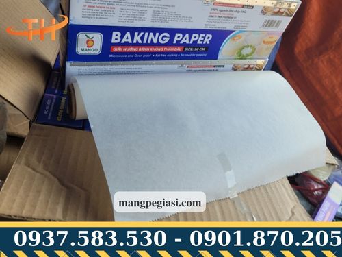 Giấy giúp chống dính khi làm bánh