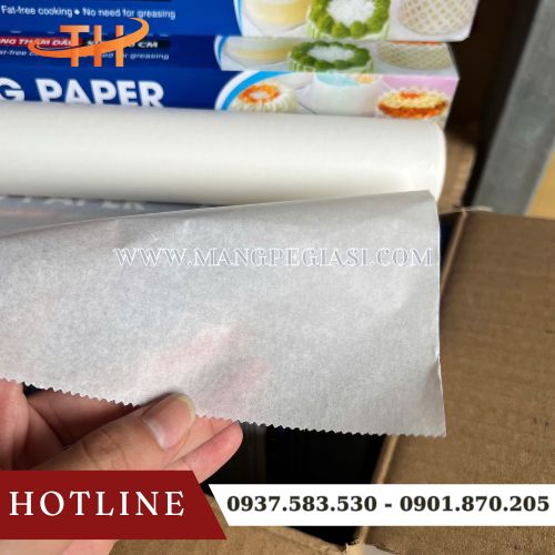 Giấy nến làm bánh chống thấm dầu, chịu nhiệt cao Giấy nến làm bánh chống thấm dầu, chịu nhiệt cao