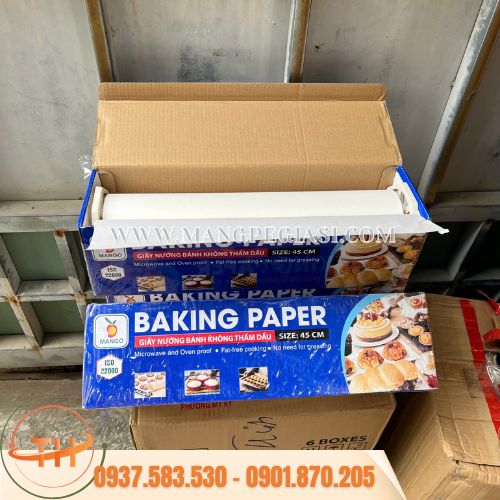 Giấy nến nướng bánh 45cm chính hãng Giấy nến nướng bánh 45cm chính hãng
