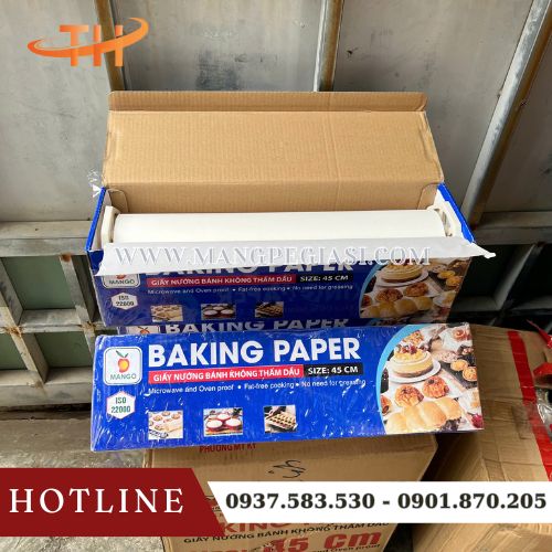 Giấy nến nướng bánh chịu nhiệt cao an toàn cho sức khoẻ Giấy nến nướng bánh chịu nhiệt cao an toàn cho sức khoẻ