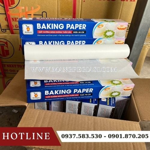 Giấy nến nướng bánh chống dính chính hãng Giấy nến nướng bánh chống dính chính hãng