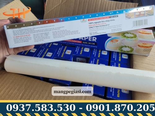 Giấy nướng bánh chịu được nhiệt độ cao