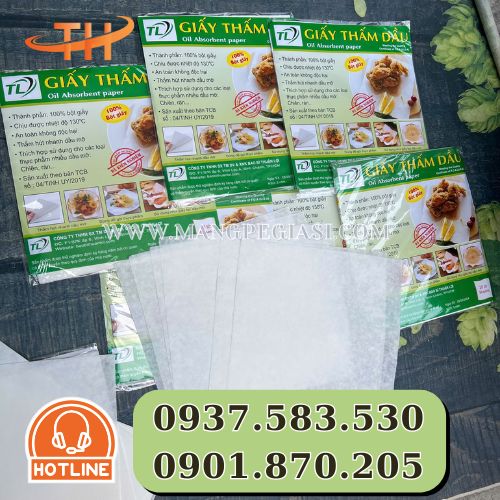 Giấy thấm dầu an toàn chất lượng Giấy thấm dầu an toàn chất lượng