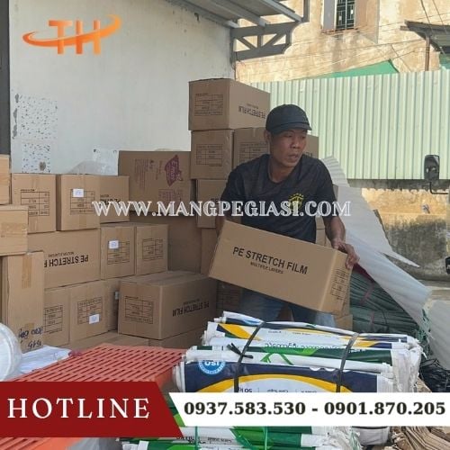 Hoạt động xuất kho 90 thùng màng PE giá sỉ tại Thu Hồng Hoạt động xuất kho 90 thùng màng PE giá sỉ tại Thu Hồng