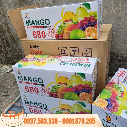 Hộp màng bọc thực phẩm Mango 680 chính hãng Hộp màng bọc thực phẩm Mango 680 chính hãng