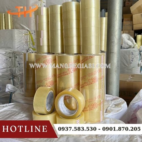 Băng keo OPP dán thùng trong suốt Băng keo OPP dán thùng trong suốt