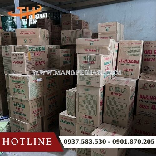 Kho sỉ giấy bạc nướng màng bọc thực phẩm chính hãng giá tốt Kho sỉ giấy bạc nướng màng bọc thực phẩm chính hãng giá tốt