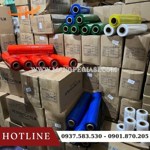 Kho sỉ màng PE đa dạng kích thước màu sắc Kho sỉ màng PE đa dạng kích thước màu sắc