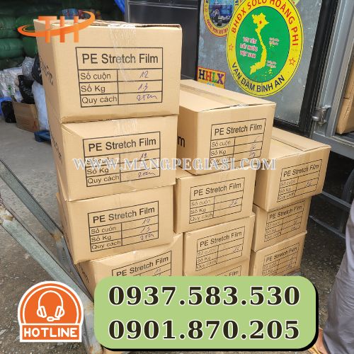 Kho sỉ Thu Hồng giao màng PE cho khách Kho sỉ Thu Hồng giao màng PE cho khách