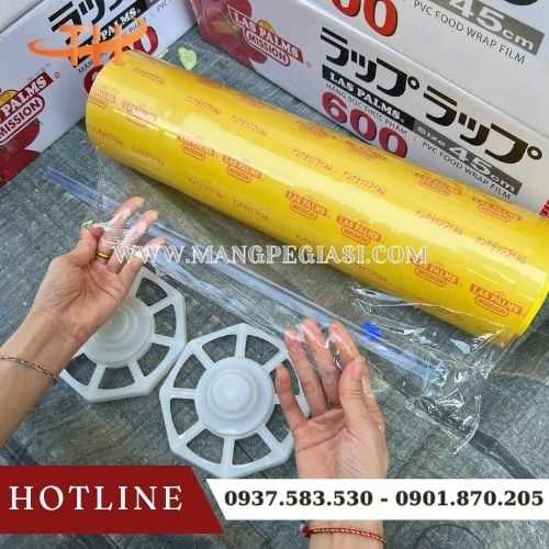 Las Palms 600 màng trong suốt có cuộn tiện lợi Las Palms 600 màng trong suốt có cuộn tiện lợi