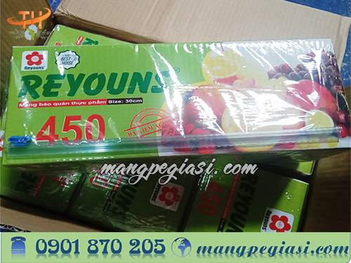 Màng bọc thực phẩm đã được kiểm nghiệm an toàn cho người tiêu dùng