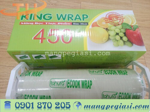 Cuộn màng bọc thực phẩm King Wrap khổ 30cm * 450