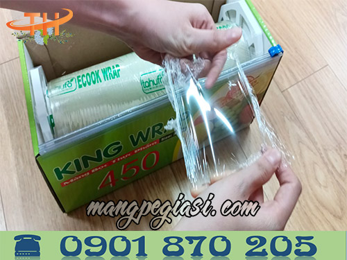 Màng bọc thực phẩm trong suốt, không mùi, dai