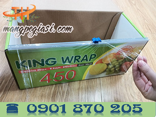Màng bọc thực phẩm King Wrap có dao cắt