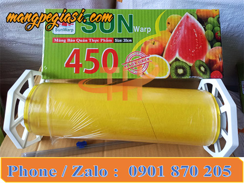 Màng bọc thực phẩm Sun Wrap kt 30cm * 450