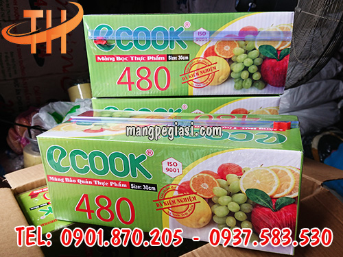 Màng bọc thực phẩm ecook 480