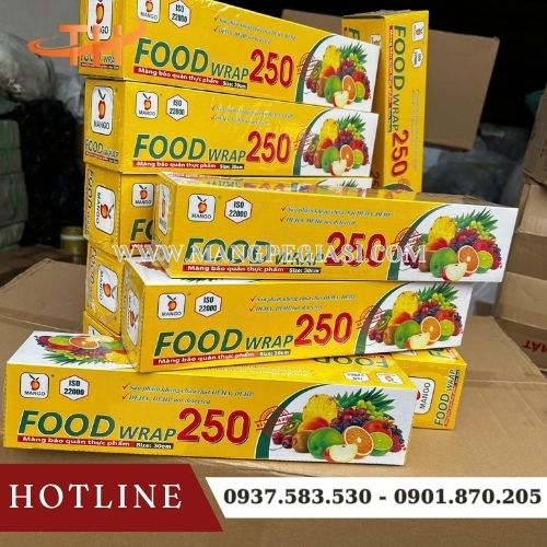 Màng bọc thực phẩm Food Wrap 250 chính hãng giá sỉ Màng bọc thực phẩm Food Wrap 250 chính hãng giá sỉ