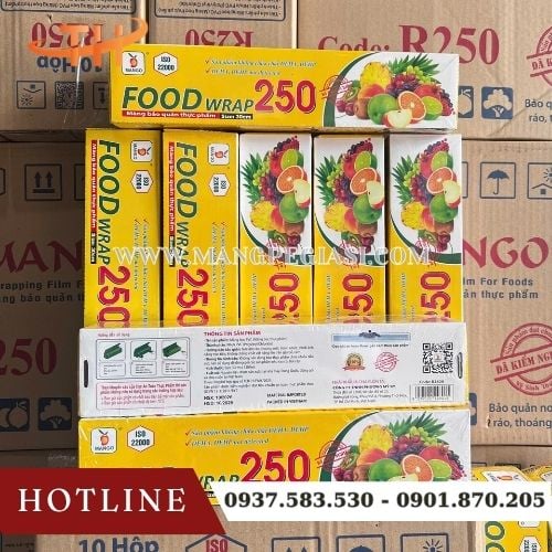 Màng bọc thực phẩm Food Wrap 250 khổ rộng 30cm chính hãng Màng bọc thực phẩm Food Wrap 250 khổ rộng 30cm chính hãng