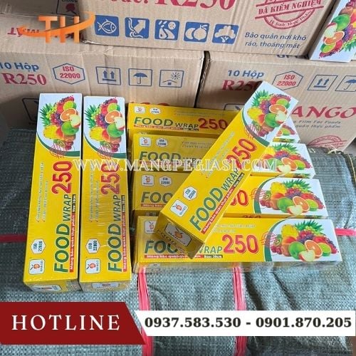 Cuộn bọc thực phẩm Food Wrap 250 size 30cm nhỏ gọn, tiện dụng Cuộn bọc thực phẩm Food Wrap 250 size 30cm nhỏ gọn, tiện dụng