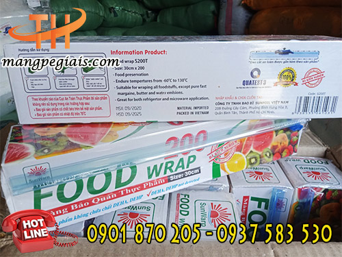 Màng bọc thực phẩm Food Wrap 30cm x 200