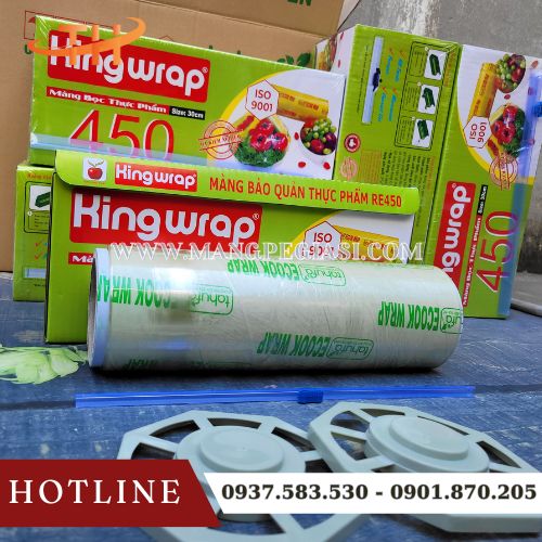 Màng bọc thực phẩm King Wrap tiện dụng Màng bọc thực phẩm King Wrap tiện dụng
