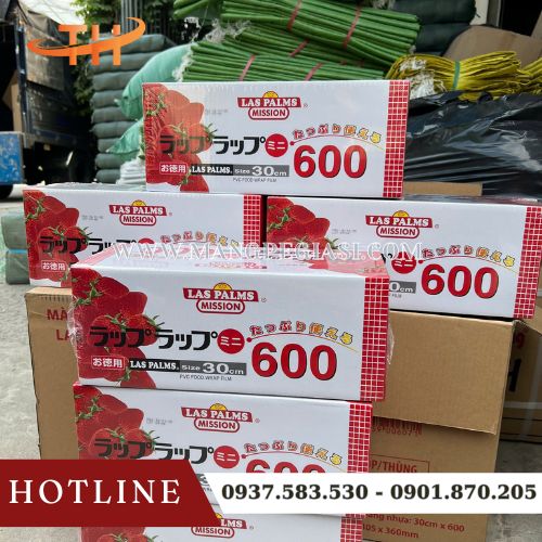 Màng bọc thực phẩm Las Palms 600 chính hãng Màng bọc thực phẩm Las Palms 600 chính hãng