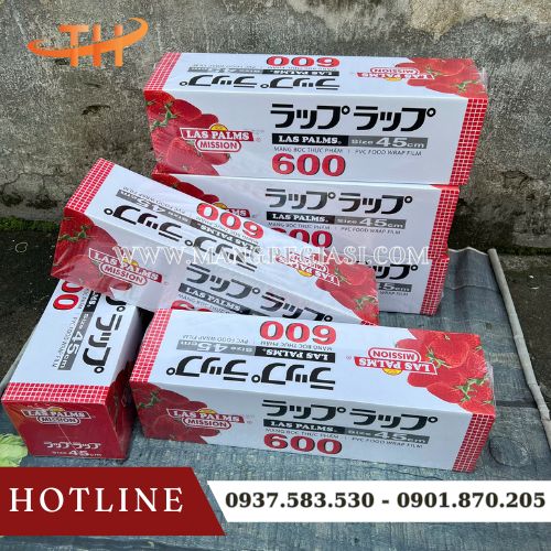 Màng bọc thực phẩm Las Palms 45cm x 500m Màng bọc thực phẩm Las Palms 45cm x 500m