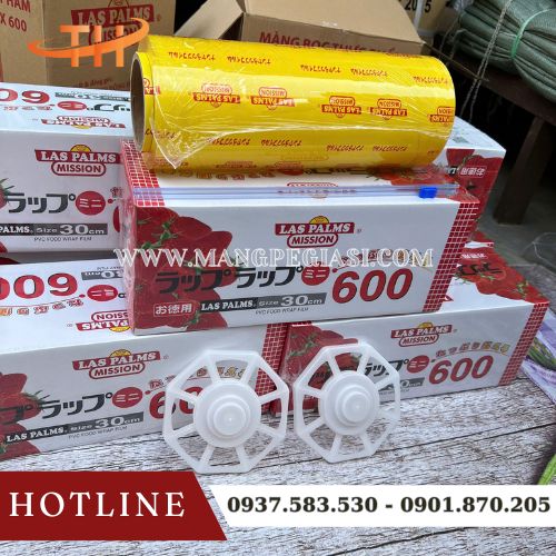 Màng bọc thực phẩm Las Palms 600 30cm x 500m Màng bọc thực phẩm Las Palms 600 30cm x 500m