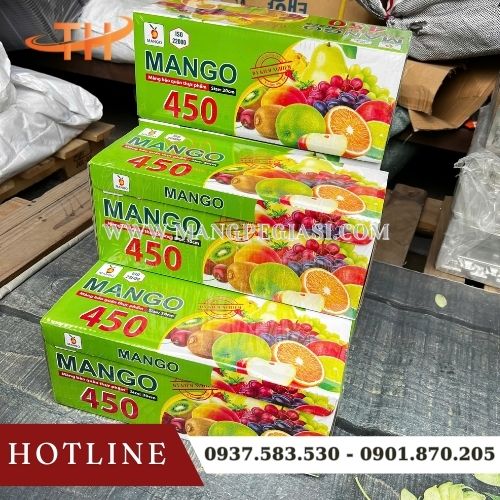 Màng bọc thực phẩm Mango 450 chính hãng giá sỉ Màng bọc thực phẩm Mango 450 chính hãng giá sỉ