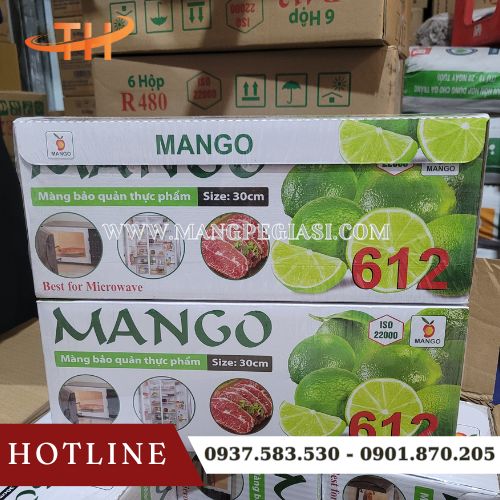 Màng bọc thực phẩm Mango 612 30cm Màng bọc thực phẩm Mango 612 30cm