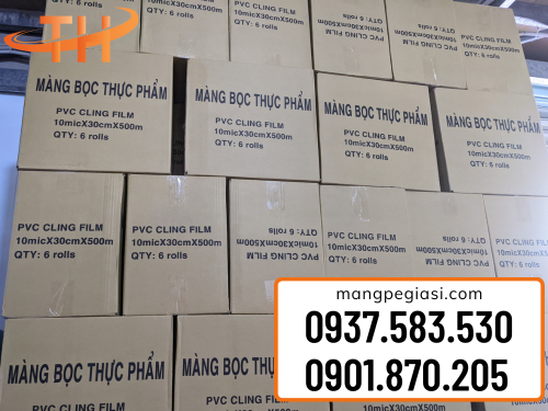 màng bọc thực phẩm bỏ lò vi sóng