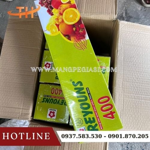 Màng bọc thực phẩm Reyouns 400 size 45cm chính hãng Màng bọc thực phẩm Reyouns 400 size 45cm chính hãng
