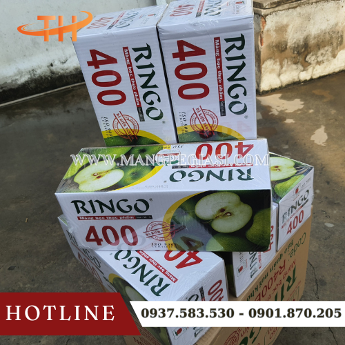 Màng bọc thực phẩm Ringo 400 chính hãng Màng bọc thực phẩm Ringo 400 chính hãng
