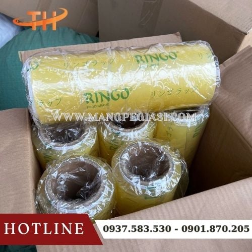 Màng bọc thực phẩm Ringo 6 cuộn 1 thùng Màng bọc thực phẩm Ringo 6 cuộn 1 thùng