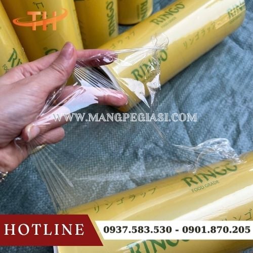 Màng bọc thực phẩm Ringo cao cấp bền dai an toàn sức khoẻ Màng bọc thực phẩm Ringo cao cấp bền dai an toàn sức khoẻ